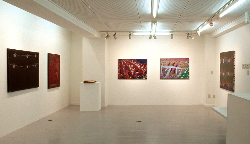 中ザワヒデキの原点展: 1980年代アクリル絵画／Hideki Nakazawa's Starting Point: Exhibition of His Acrylic Paintings in 1980s／表示用