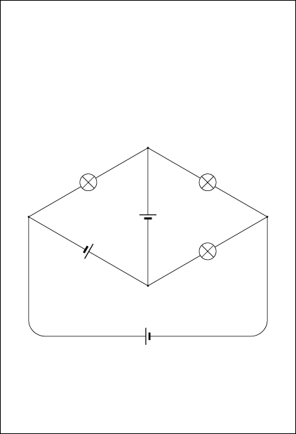 正四面体型回路第一番／Circuit No. 1 of a Regular Tetrahedron Type／表示用