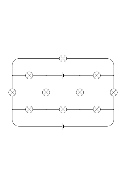 正六面体型回路第二番／Circuit No. 2 of a Regular Hexahedron Type／表示用