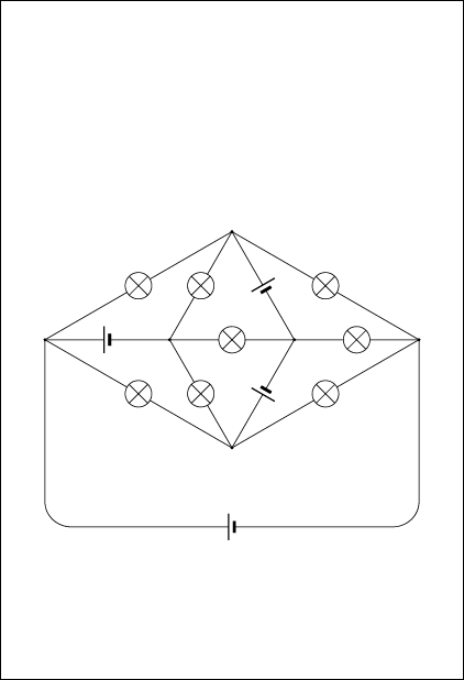正八面体型回路第三番／Circuit No. 3 of a Regular Octahedron Type／表示用
