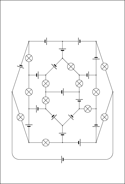 正十二面体型回路第四番／Circuit No. 4 of a Regular Dodecahedron Type／表示用